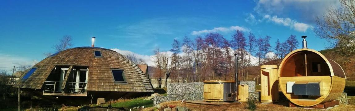 Au-Dela Des Nuages, Maison D'Hotes Insolite & Spa Aubessagne Екстер'єр фото